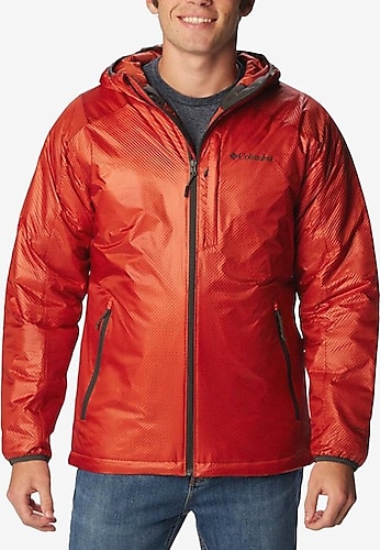 Columbia Arch Rock Double Wall Elite WO8718 Kapüşonlu Erkek Mont