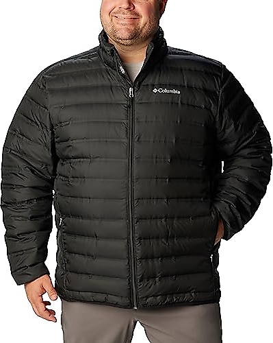 Columbia Erkek Lake 22 Down Kuş tüyü mont,Schwarz,XL