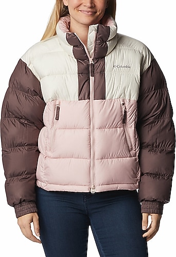 Columbia Pike Lake Cropped WL5502 Kadın Şişme Mont