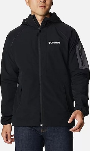 Columbia Tall Heights Kapüşonlu Erkek Softshell Mont