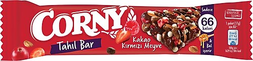 Corny Kakao ve Kırmızı Meyve 17 gr Tahıl Bar