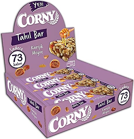 Corny Karışık Meyve 17 gr 12'li Tahıl Bar