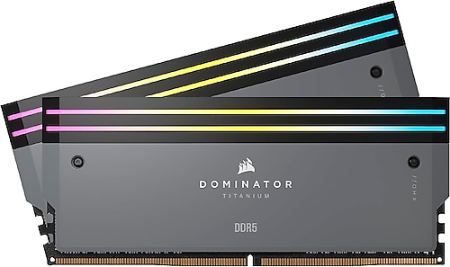 Corsair Dominator Titanium RGB 32 GB (2x16) 6000 MHz CL30 CMP32GX5M2B6000Z30 DDR5 Ram
