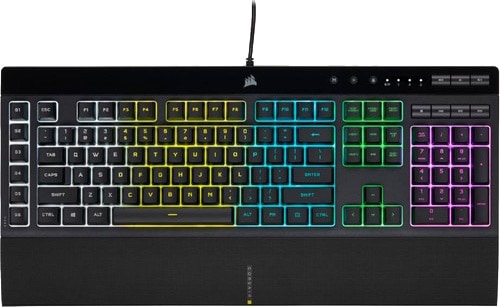 Corsair K55 RGB PRO Membrane CH-9226765-TR Kablolu Oyuncu Klavyesi
