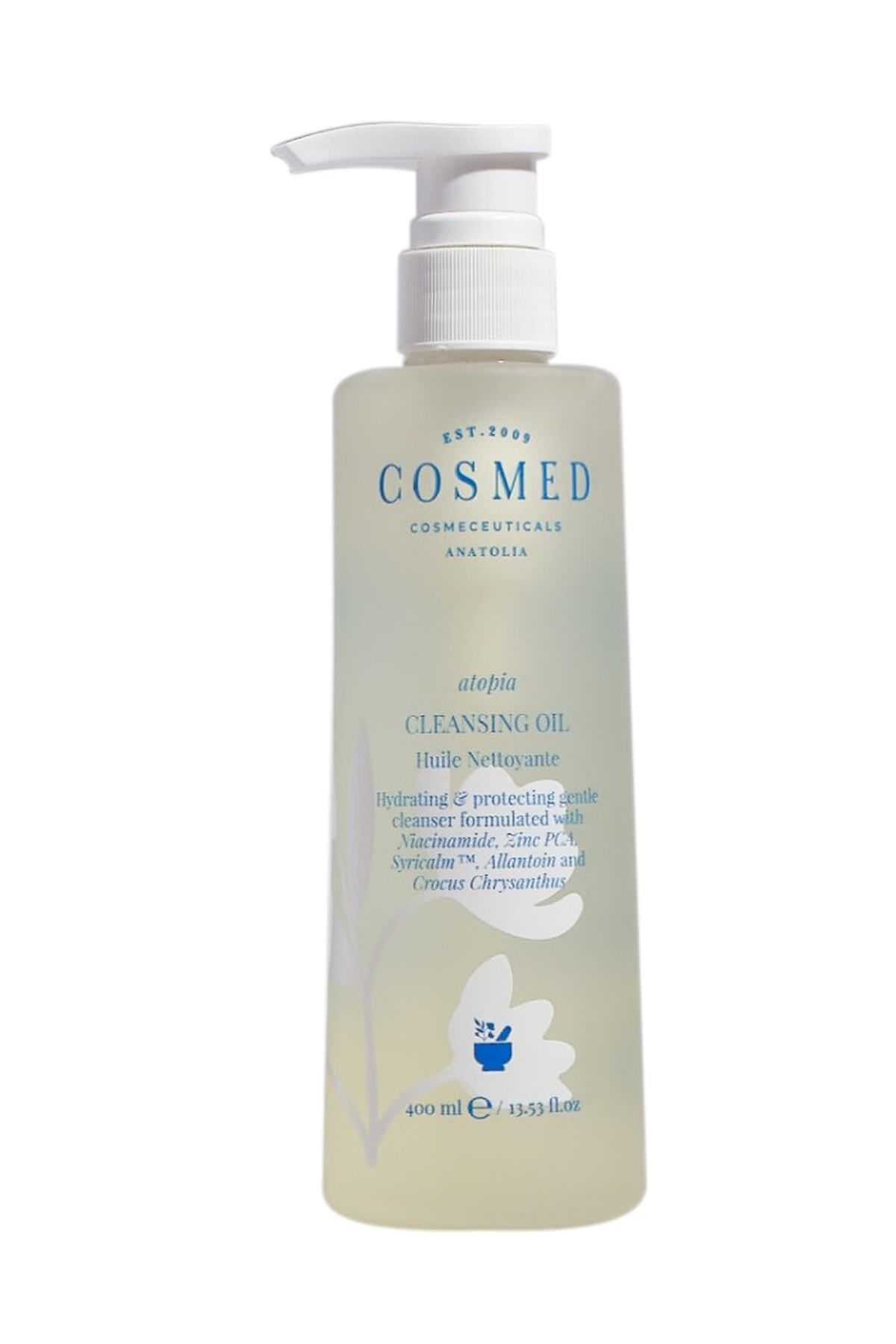 COSMED Atopia Cleansing Oil Yağ Bazlı Temizleyici 400 ml