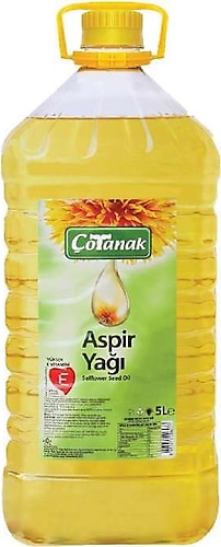 Çotanak Aspir Yağı 5 lt