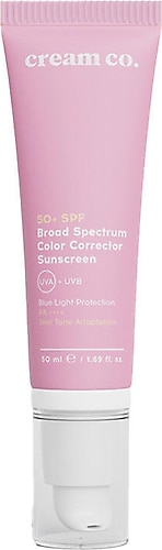 Cream Co. Broad Spectrum CC 50 Faktör Renkli Güneş Kremi 50 ml
