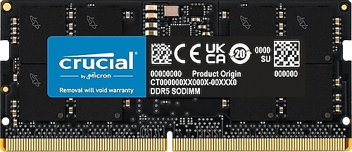 Crucial 16 GB 4800 MHz CL40 CB16GS4800 DDR5 Ram