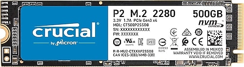 500GB M2 SSD