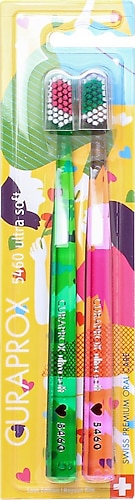 Curaprox 5460 Ultra Soft Limited Edition Love 2'li Diş Fırçası