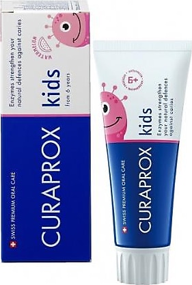 Curaprox Enzycal Karpuz Aromalı 6+ Yaş Florürlü Çocuk Diş Macunu 60 ml