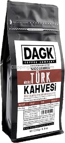 Dagk Coffee Company Sade Türk Kahvesi 250 gr