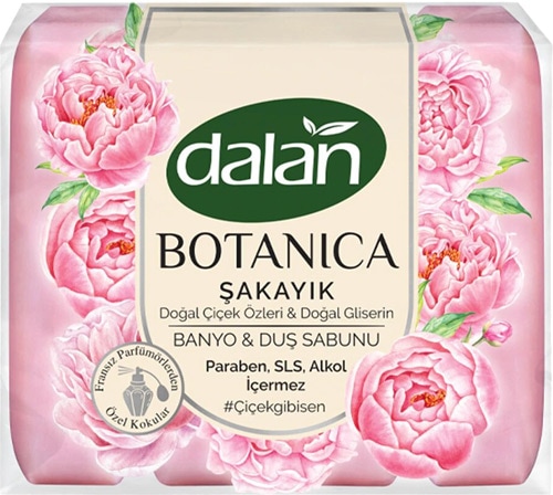 Dalan Botanica Şakayık 4x150 gr Banyo & Duş Sabunu
