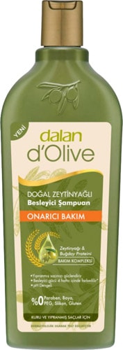 Dalan D'Olive Onarıcı Bakım Doğal Zeytinyağlı Şampuan 400 ml