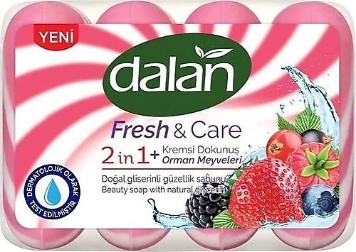 Dalan Dalan Fresh Care Güzellik Sabunu Orman Meyveleri 4 X 90ml (360 gr)