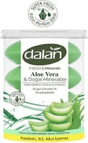 Dalan Fresh Minerals Aloe Vera Duş Sabunu 4x110 gr