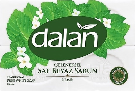 Dalan Geleneksel Klasik Saf Beyaz Sabun 4x250 1000 gr