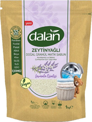 Dalan Zeytinyağlı Lavanta Esintisi Doğal Granül Sabun 1000 gr