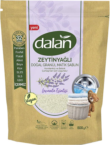 Dalan Zeytinyağlı Lavanta Esintisi Doğal Granül Sabun 500 gr