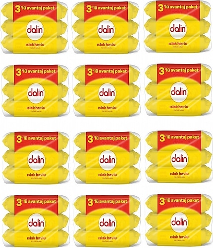 Dalin 56 Yaprak 36'lı Paket Islak Mendil