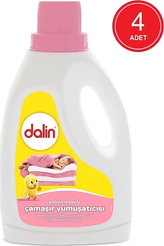 Dalin Bahar Ninnisi Çamaşır Yumuşatıcısı 1500 ml 4 Adet