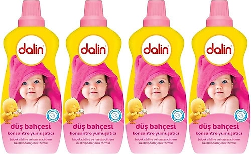 Dalin Düş Bahçesi Konsantre Çamaşır Yumuşatıcısı 1200 ml 4 Adet
