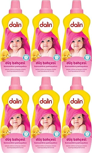 Dalin Düş Bahçesi Konsantre Çamaşır Yumuşatıcısı 1200 ml 6 Adet