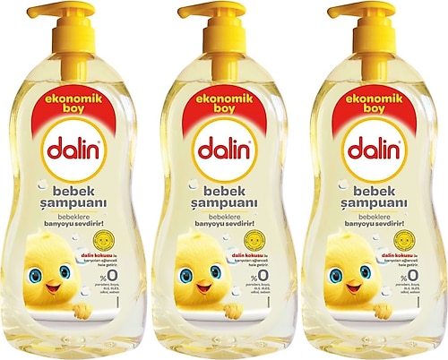 Dalin Klasik Bebek Şampuanı 900 ml 3 Adet