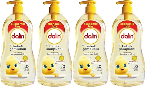 Dalin Klasik Bebek Şampuanı 900 ml 4 Adet