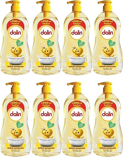 Dalin Klasik Bebek Şampuanı 900 ml 8 Adet