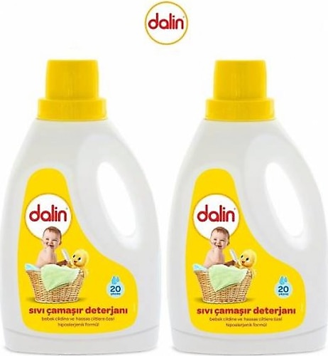 Dalin Klasik Sıvı Çamaşır Deterjanı 1500 ml 2 Adet