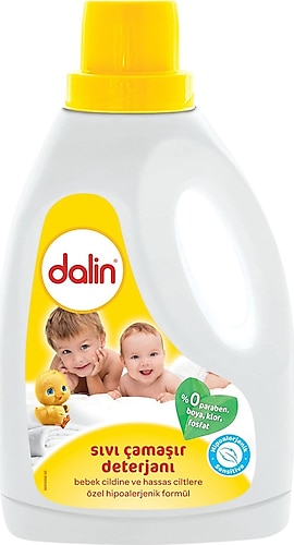Dalin Marka: Sıvı Çamaşır Deterjanı 1500 Ml Kategori: Bebek Deterjanı