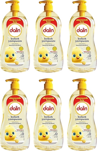 Dalin Şampuan Klasik 700 ml + 200 ml x 6 Adet