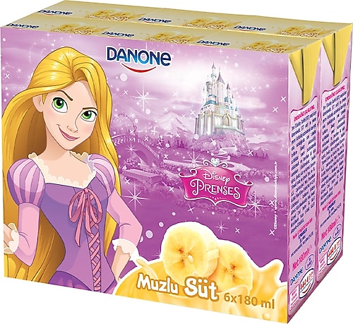 Danone Muzlu 180 ml 6'lı Paket Süt