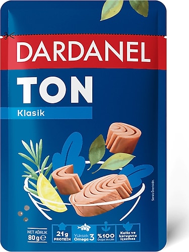 Dardanel Ayçiçek Yağlı Poşet Ton Balığı 80 gr
