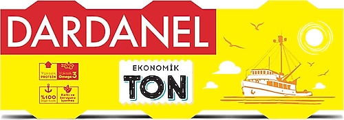 Dardanel Ekonomik Ton Balığı 3x75 gr