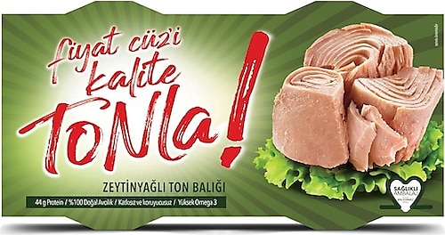Dardanel Tonla Zeytinyağlı Ton Balığı 2x150 gr