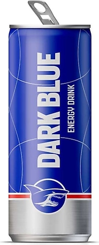 Dark Blue 250 ml 24'lü Paket Enerji İçeceği