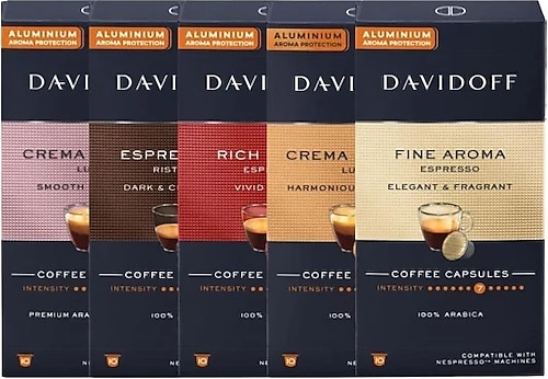 Davidoff 5x10 Kapsül Kahve