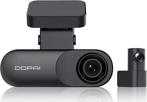 Ddpaı Mola N3 Pro Ön-Arka Kameralı 1600P 24 Saat Park Modu Akıllı Araç Kamerası - Siyah