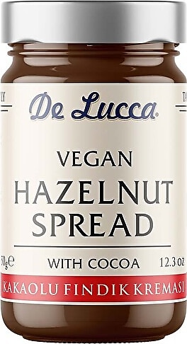De Lucca Vegan Kakaolu Fındık Kreması 350 gr
