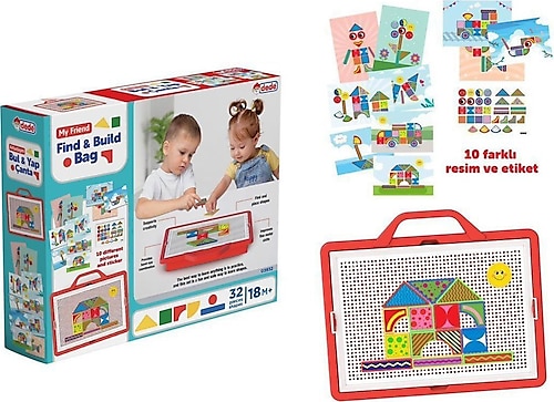 Dede Arkadaşım Bul ve Yap Çanta 03932