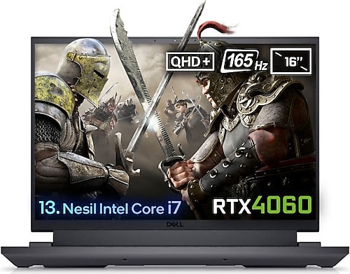Dell Gaming G16 7630 G167630005U i7-13650HX 16 GB 512 GB SSD RTX4060 16" Gaming Laptop