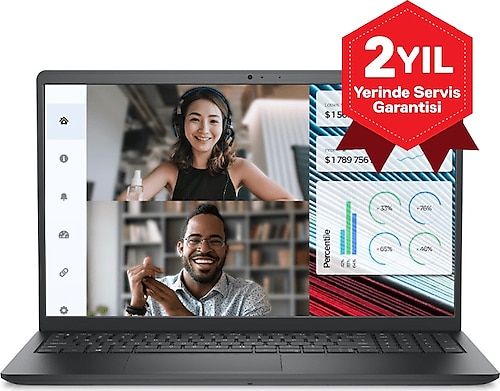 Dell Vostro 3520 N5315PVNB3520U i5-1235U 16 GB 512 GB SSD Iris Xe Graphics 15.6" Full HD Notebook