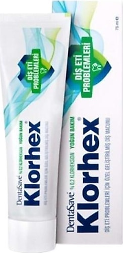 DentaSave Klorhex Yoğun Bakım Florürlü Diş Macunu 75 ml
