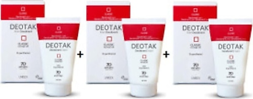 Deotak Classic Normal Cilt Krem Deodorant 35 ml 3 Adet
