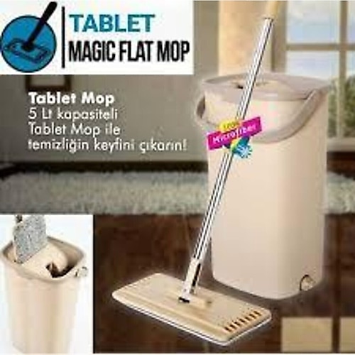 DEPPOSITE Tablet Mop Temizlik Seti Sihirli Mop Yer Duvar Silme Tablet