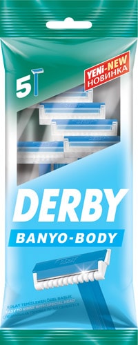 Derby Banyo Kullan-At 5'li Tıraş Bıçağı