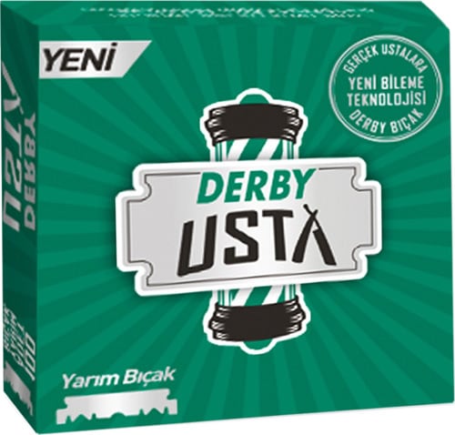 Derby Usta Yarım Bıçak Ustura Jileti 100'lü