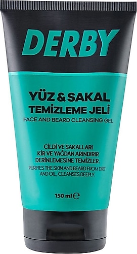 Derby Yüz ve Sakal Temizleme Jeli 150 ml